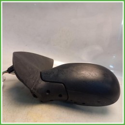 Specchio Specchietto Retrovisore Destro DX Bianco Peugeot 206 2001-2009 Magneti Marelli Originale Usato