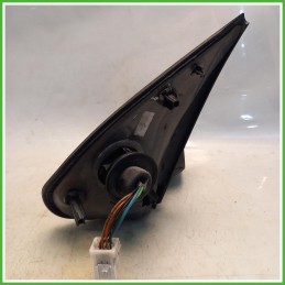 Specchio Specchietto Retrovisore Destro DX Bianco Peugeot 206 2001-2009 Magneti Marelli Originale Usato