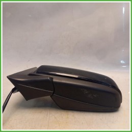 Specchio Specchietto Retrovisore Sinistro SX Nero Opel Zafira B 2008-2011 Schefenacker Originale Usato