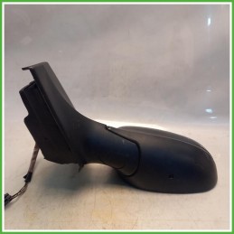 Specchio Specchietto Retrovisore Sinistro SX Grigio Fiat Bravo 2 Serie 2010-2014 Ficosa Ficomirrors Originale Usato
