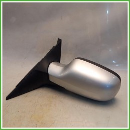 Specchio Specchietto Retrovisore Sinistro SX Grigio Renault Scenic 2 Serie 2005-2008 Schefenacker Originale Usato