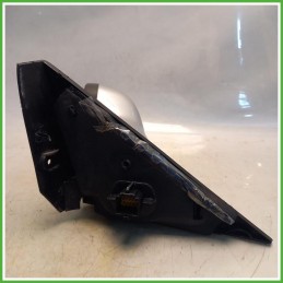 Specchio Specchietto Retrovisore Sinistro SX Grigio Renault Scenic 2 Serie 2005-2008 Schefenacker Originale Usato