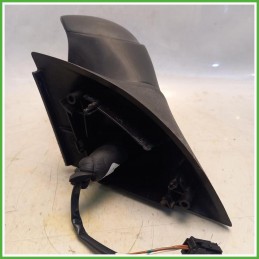 Specchio Specchietto Retrovisore Sinistro SX Goffrato Citroen C3 Pluriel 2005-2011 Schefenacker Originale Usato