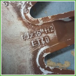 Cerchio Singolo in Lega Lancia Musa 2 Serie 15 pollici 15 6.0J 4x98 ET40 1pz 51799573 Originale Usato al pz