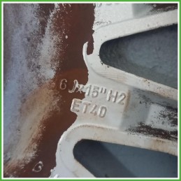Cerchio Singolo in Lega Lancia Musa 2 Serie 15 pollici 15 6.0J 4x98 ET40 1pz 51799573 Originale Usato al pz
