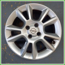 Cerchio Singolo in Lega Opel Meriva A 16 pollici 16 6.0J 4x100 ET44 1pz 93322256 Originale Usato al pz