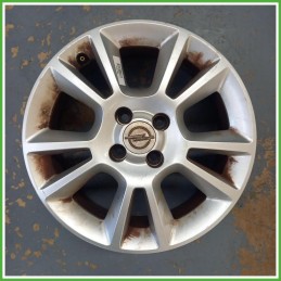 Cerchio Singolo in Lega Opel Meriva A 16 pollici 16 6.0J 4x100 ET44 1pz 93322256 Originale Usato al pz
