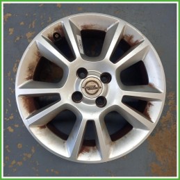 Cerchio Singolo in Lega Opel Meriva A 16 pollici 16 6.0J 4x100 ET44 1pz 93322256 Originale Usato al pz