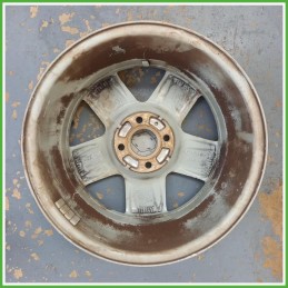 Cerchio Singolo in Lega Renault Clio 2 Serie 15 pollici 15 6.0J 4x100 ET43 1pz 8200393730 Originale Usato al pz