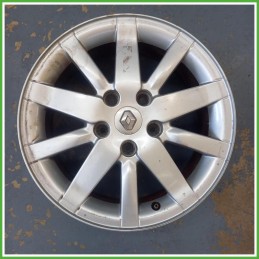 Cerchio Singolo in Lega Renault Megane 3 Serie 16 pollici 16 6.5J 5x114.3 ET47 1pz 403000027R Originale Usato al pz