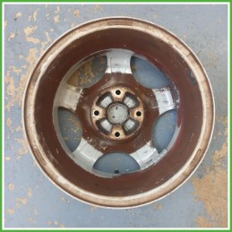 Cerchio Singolo in Lega Peugeot 206 14 pollici 14 5.5J 4x108 ET34 1pz 5401G4 Originale Usato al pz