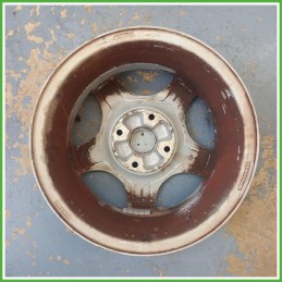 Cerchio Singolo in Lega Peugeot 206 14 pollici 14 5.5J 4x108 ET34 1pz 5401G4 Originale Usato al pz