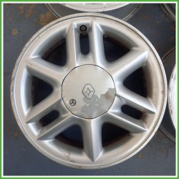 Cerchi in Lega Renault Scenic 1 Serie 15 pollici 15 6.0J 4x100 ET43 4pz 7700437977 Originale Usato