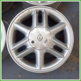 Cerchi in Lega Renault Scenic 1 Serie 15 pollici 15 6.0J 4x100 ET43 4pz 7700437977 Originale Usato