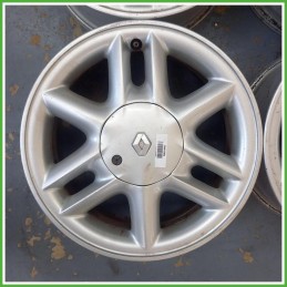 Cerchi in Lega Renault Scenic 1 Serie 15 pollici 15 6.0J 4x100 ET43 4pz 7700437977 Originale Usato