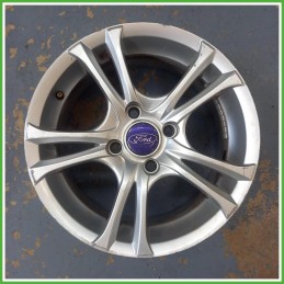 Cerchio Singolo in Lega Ford Fiesta 5 Serie 15 pollici 15 6.5J 4x108 ET35 1pz 1077166 Originale Usato al pz