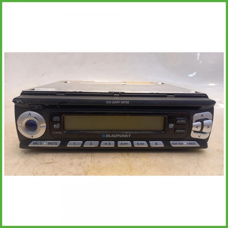 Autoradio Volkswagen Polo 6 Serie 1.2 12v. 861360004 2009-2014 Blaupunkt CALGARY-MP36