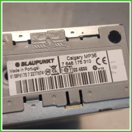 Autoradio Volkswagen Polo 6 Serie 1.2 12v. 861360004 2009-2014 Blaupunkt CALGARY-MP36