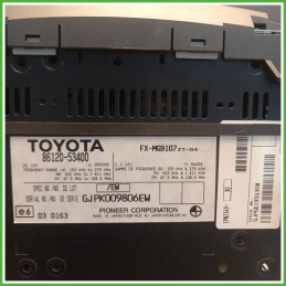 Infotainment Lexus Serie IS 2 Serie 8401053040 2010 Toyota FX-MG9107-ZT-04