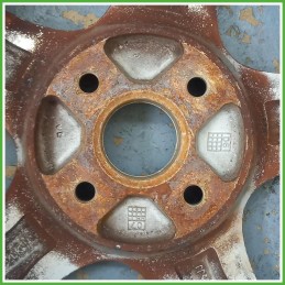 Cerchio Singolo in Lega Suzuki Swift 4 Serie 15 pollici 15 5.5J 4x100 ET45 1pz 4321062J3009L Originale Usato al pz