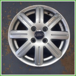 Cerchio Singolo in Lega Ford Fiesta 5 Serie 15 pollici 15 6.0J 4x108 ET52.5 1pz 1077166 Originale Usato al pz
