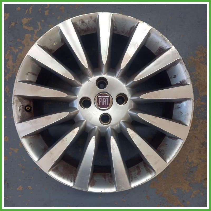 Cerchio Singolo in Lega Fiat Bravo 2 Serie 17 pollici 17 7.0J 4x98 ET26 1pz 51960757 Originale Usato al pz