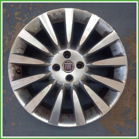 Cerchio Singolo in Lega Fiat Bravo 2 Serie 17 pollici 17 7.0J 4x98 ET26 1pz 51960757 Originale Usato al pz