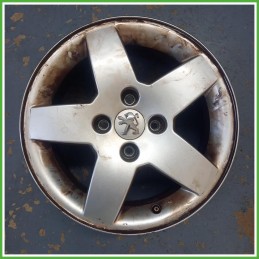 Cerchio Singolo in Lega Peugeot 207 15 pollici 15 6.0J 4x108 ET23 1pz 1608847180 Originale Usato al pz