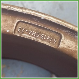 Cerchio Singolo in Lega Peugeot 207 15 pollici 15 6.0J 4x108 ET23 1pz 1608847180 Originale Usato al pz