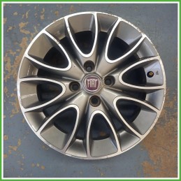 Cerchio Singolo in Lega Fiat Punto Evo 15 pollici 15 6.0J 4x100 ET43 1pz 50529059 Originale Usato al pz