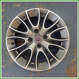 Cerchio Singolo in Lega Fiat Punto Evo 15 pollici 15 6.0J 4x100 ET43 1pz 50529059 Originale Usato al pz