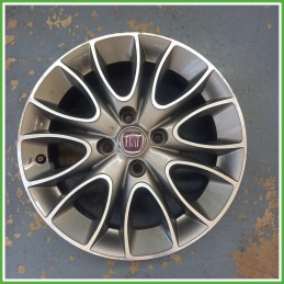 Cerchio Singolo in Lega Fiat Punto Evo 15 pollici 15 6.0J 4x100 ET43 1pz 50529059 Originale Usato al pz