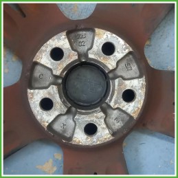 Cerchio Singolo in Lega Seat Ibiza IV 6L1 17 pollici 17 7.0J 5x100 ET43 1pz 6L0601025B72V Originale Usato al pz