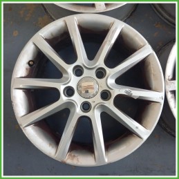 Cerchi in Lega Seat Leon 1P1 16 pollici 16 6.5J 4x112 ET50 4pz 1K0601027K03C Originale Usato