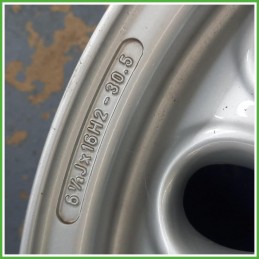 Cerchio Singolo in Lega Alfa Romeo GTV 17 pollici 17 6.5J 5x98 ET30.5 1pz 60611391 Originale Usato al pz