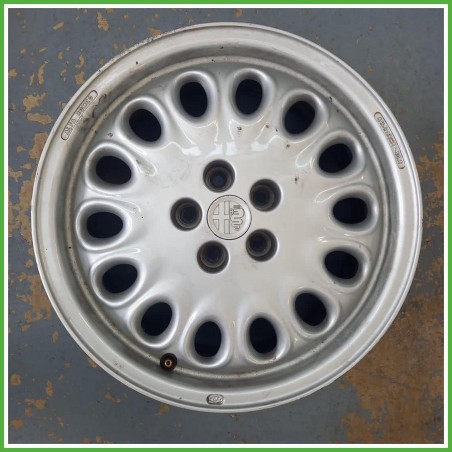 Cerchio Singolo in Lega Alfa Romeo GTV 16 pollici 16 6.5J 5x98 ET30.1 1pz 60611391 Originale Usato al pz