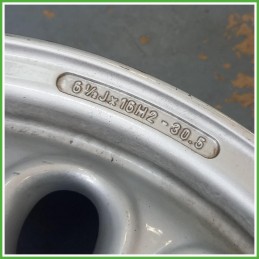 Cerchio Singolo in Lega Alfa Romeo GTV 16 pollici 16 6.5J 5x98 ET30.1 1pz 60611391 Originale Usato al pz