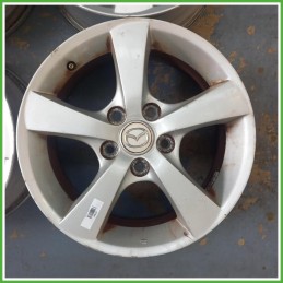 Cerchi in Lega Mazda 3 1 Serie 16 pollici 16 6.5J 5x114.3 ET52.5 4pz 9965976560CN Originale Usato