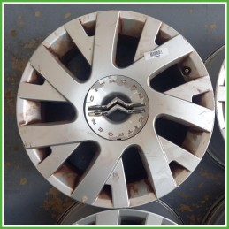 Cerchi in Lega Citroen C4 1 Serie 17 pollici 17 6.5J 4x108 ET26 4pz 5401J2 Originale Usato