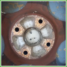 Cerchio Singolo in Lega Peugeot 206 14 pollici 14 5.5J 4x108 ET34 1pz 5401G4 Originale Usato al pz