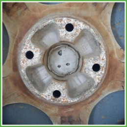 Cerchio Singolo in Lega Peugeot 206 14 pollici 14 5.5J 4x108 ET34 1pz 5401G4 Originale Usato al pz