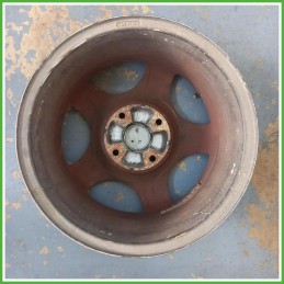 Cerchio Singolo in Lega Peugeot 206 14 pollici 14 5.5J 4x108 ET34 1pz 5401G4 Originale Usato al pz