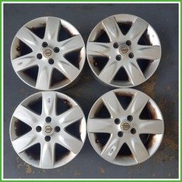 Cerchi in Lega Nissan Micra 3 Serie 15 pollici 15 5.5J 4x100 ET50 4pz 40300AX607 Originale Usato