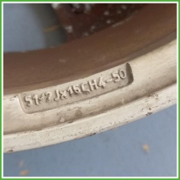 Cerchi in Lega Nissan Micra 3 Serie 15 pollici 15 5.5J 4x100 ET50 4pz 40300AX607 Originale Usato