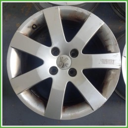 Cerchi in Lega Peugeot 308 1 Serie 16 pollici 16 7.0J 4x108 ET32 4pz 1611377580 Originale Usato
