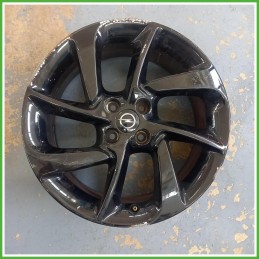 Cerchio Singolo in Lega Opel Adam 17 pollici 17 7.0J 4x100 ET44 1pz 13356218 Originale Usato al pz
