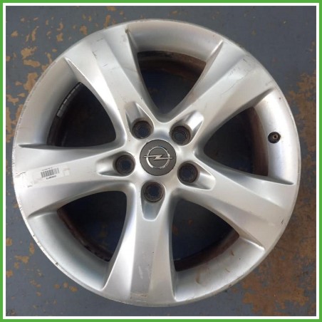 Cerchio Singolo in Lega Opel Astra J 17 pollici 17 7.0J 5x115 ET44 1pz 13417444 Originale Usato al pz