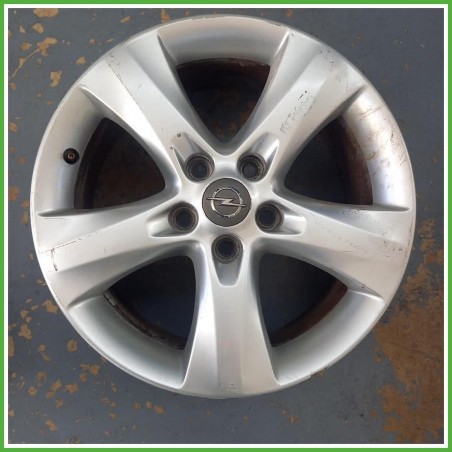 Cerchio Singolo in Lega Opel Astra J 17 pollici 17 7.0J 5x115 ET44 1pz 13417444 Originale Usato al pz