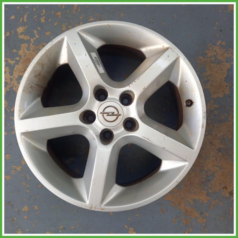 Cerchio Singolo in Lega Opel Astra H 17 pollici 17 7.0J 5x100 ET39 1pz 13229636 Originale Usato al pz