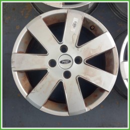 Cerchi in Lega Ford Fiesta 5 Serie 16 pollici 16 6.5J 4x108 ET52.5 4pz 1077166 Originale Usato
